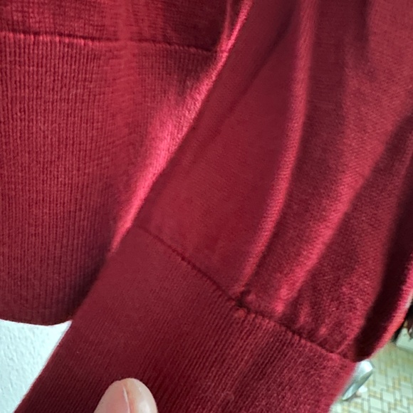 Really nice red wool sweater turtleneck sweater by COS size XS S - Picture 4 of 8